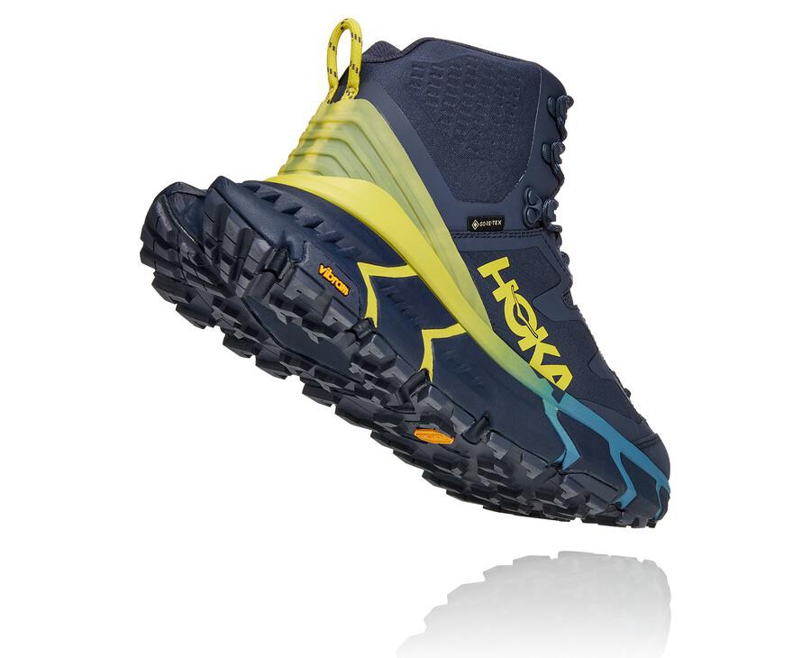 Hoka One One Yürüyüş Botları Erkek Mavi - Tennine Hike Gore-Tex - NV2156094